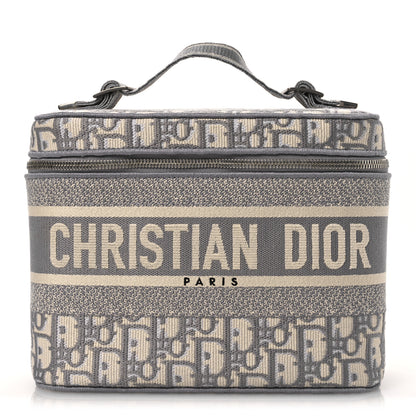 Christian Dior Oblique Diortravel Vanity Case Grey 1 of 14