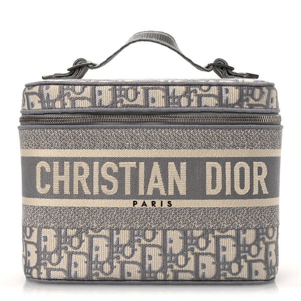 Christian Dior Oblique Diortravel Vanity Case Grey 1832072