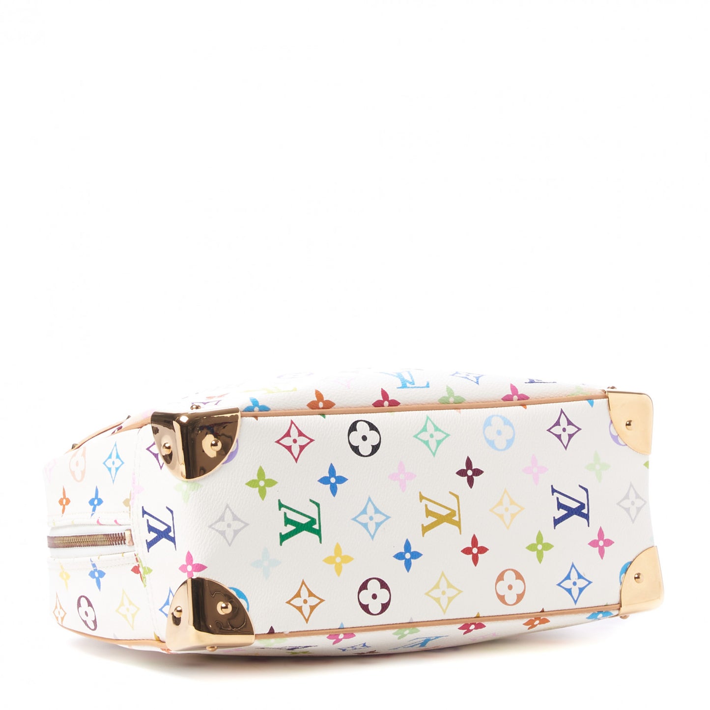 Monogram Multicolor Trouville White