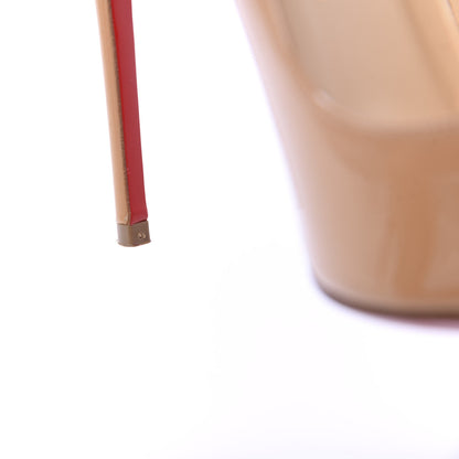 Christian Louboutin Patent So Kate 120 Pumps 36.5 Nude 9 of 9