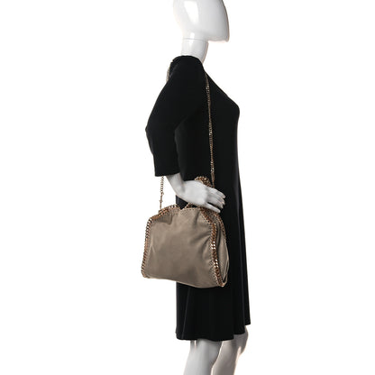 Stella McCartney Mini Falabella Fold Over Tote Clotted Cream 2 of 13