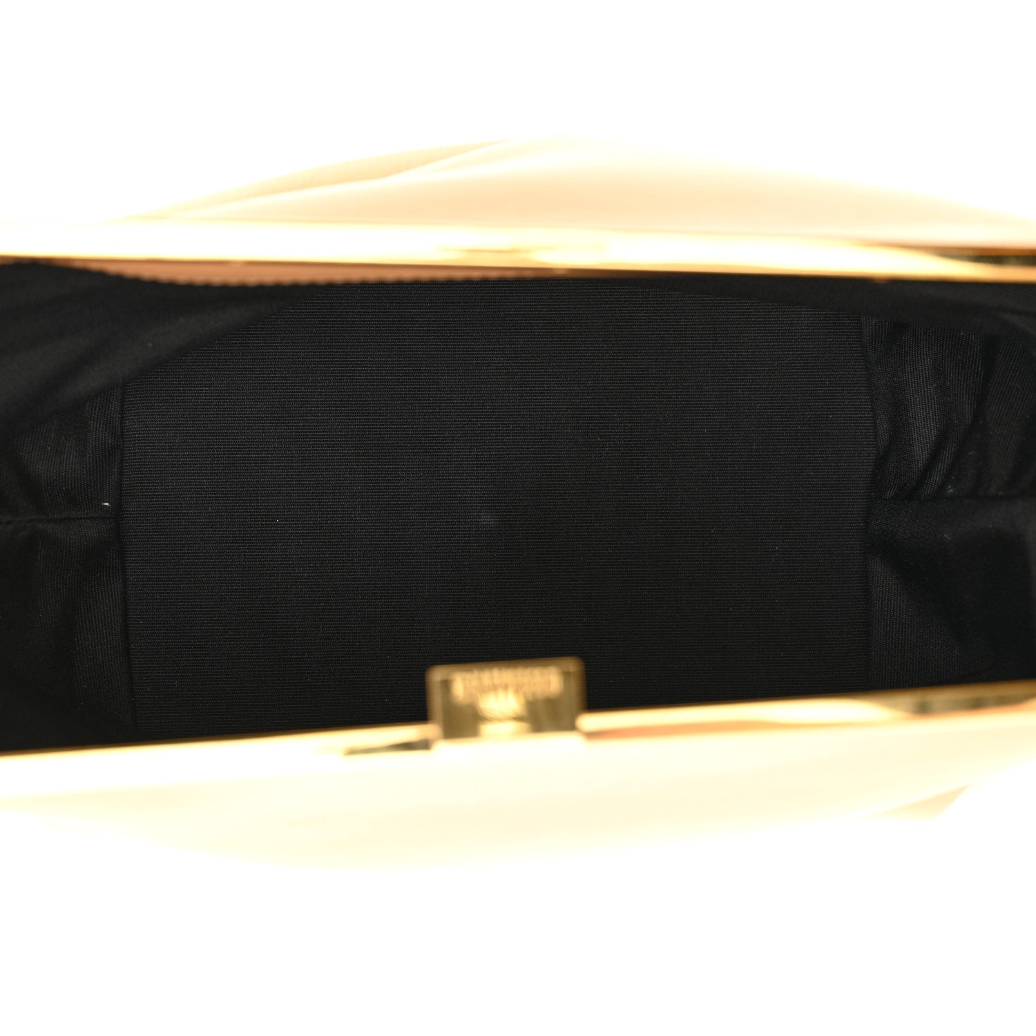 Khaite Smooth Calfskin Aimme Envelope Clutch Beige 5 of 10