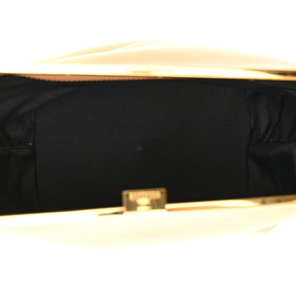 Khaite Smooth Calfskin Aimme Envelope Clutch Beige 5 of 10