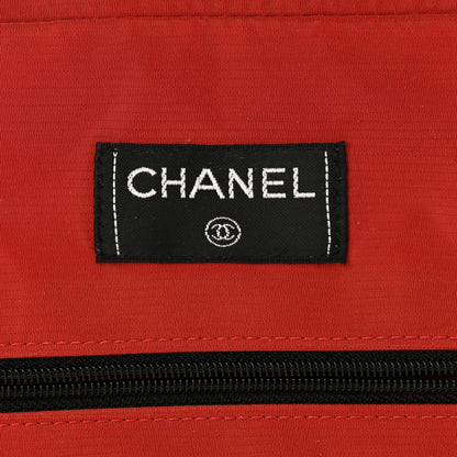 Chanel Nylon Travel Backpack Black 6 of 13