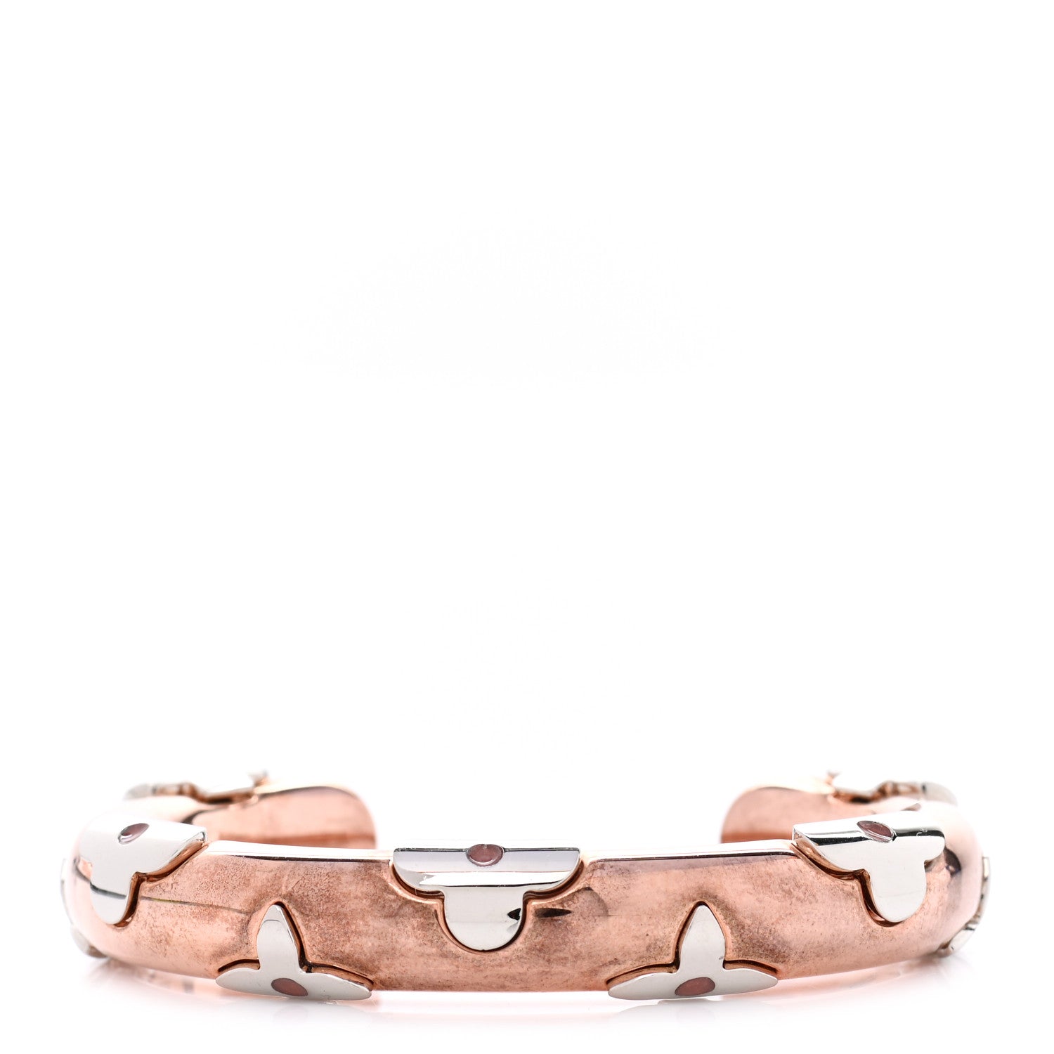 Louis Vuitton Metal Daily Monogram Bracelet S Rose Gold 1 of 5