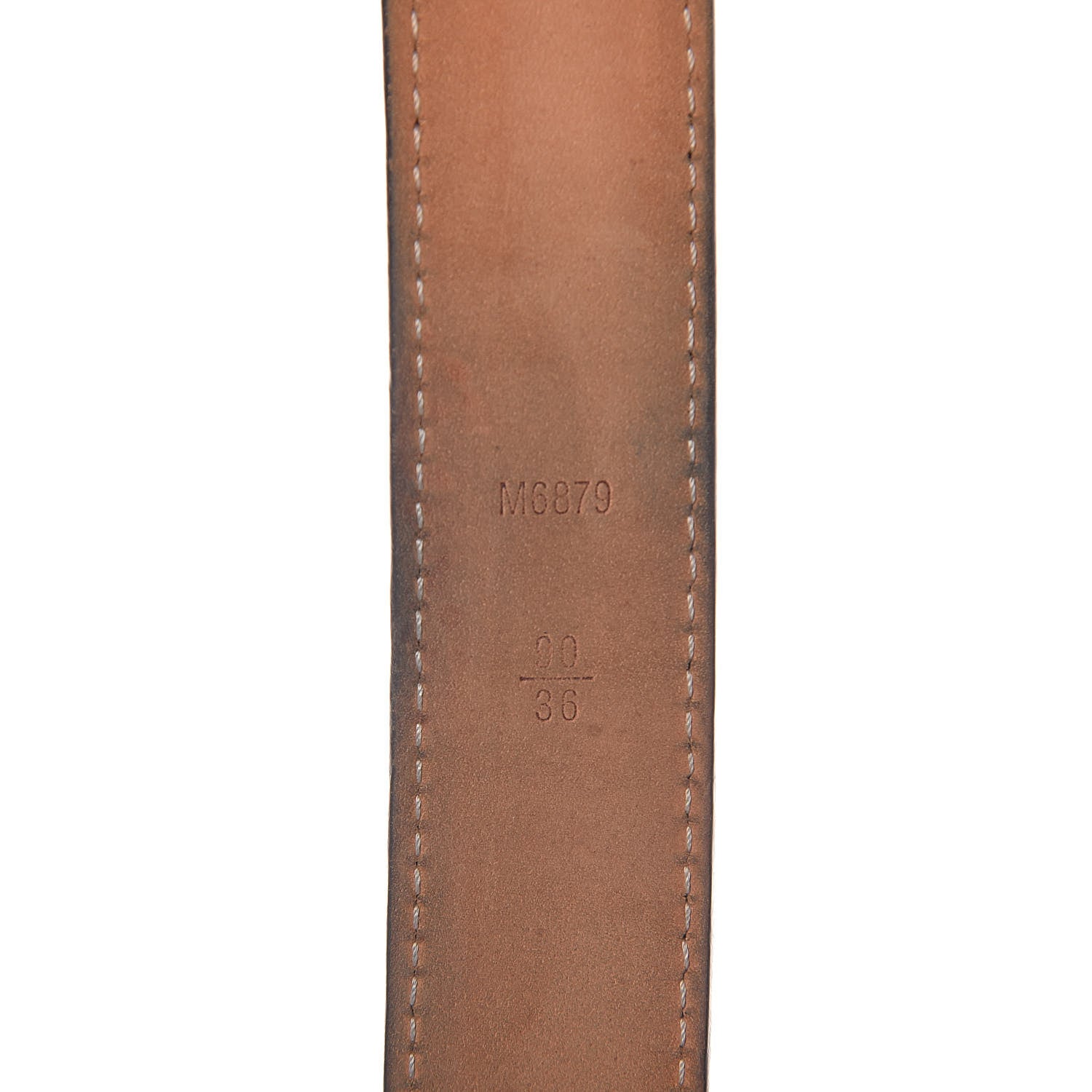 Louis Vuitton Monogram LV Frame Belt 90 36 4 of 8