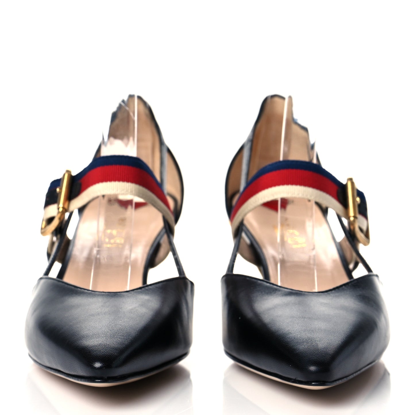 Malaga Kid Grosgrain Sylvie Web Bamboo Mules 36 Black