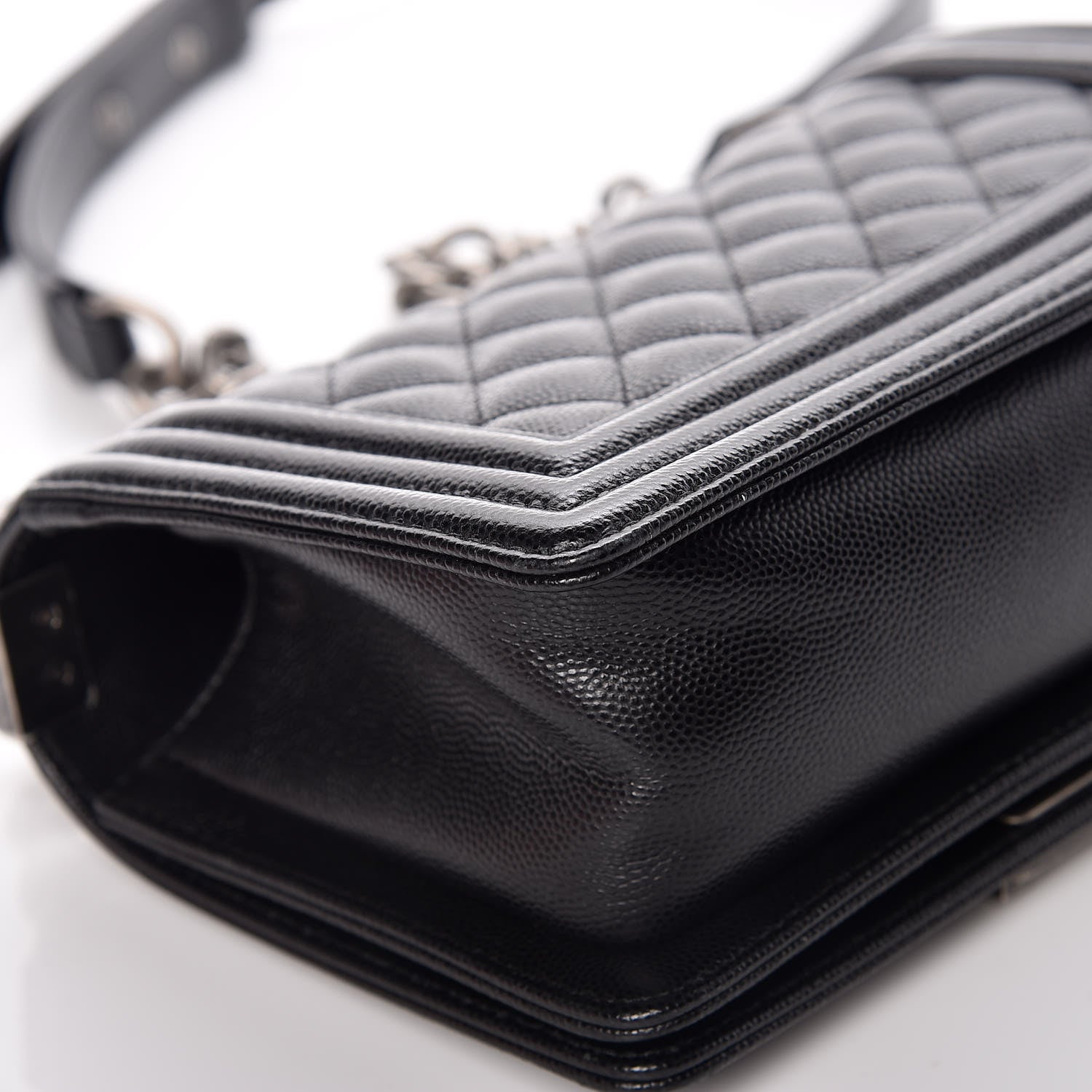 Chanel Caviar Quilted Small Boy Flap Black 12 of 13