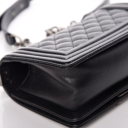 Chanel Caviar Quilted Small Boy Flap Black 12 of 13