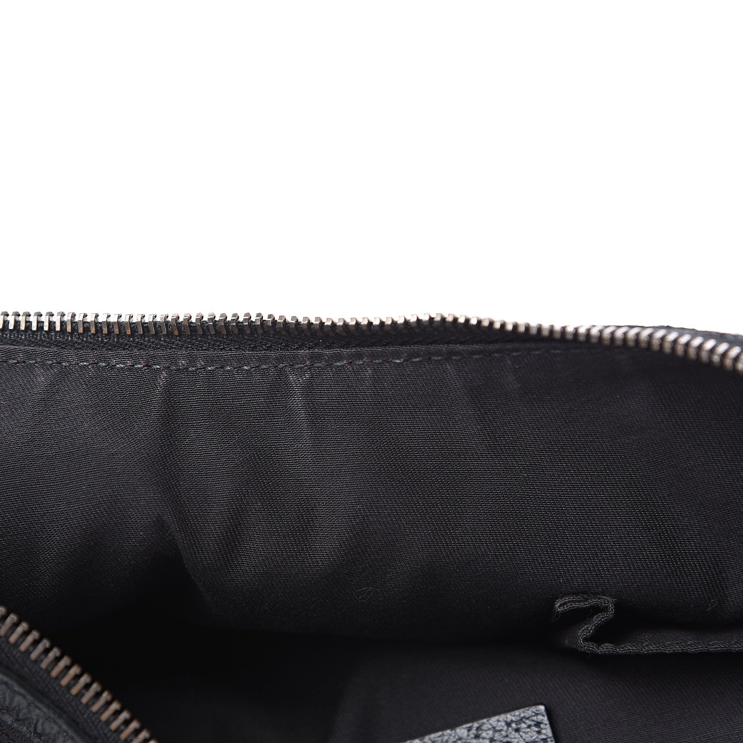 Gucci Monogram Medium Half Moon Hobo Black 7 of 12
