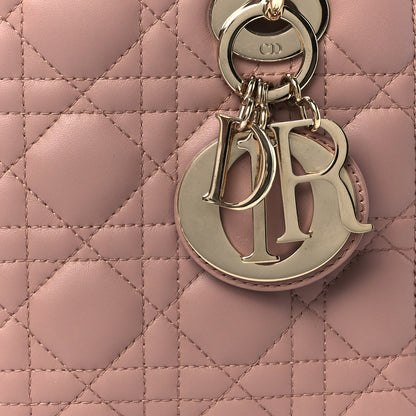 Christian Dior Lambskin Cannage Small My ABC Dior Lady Dior Blush 8 of 10
