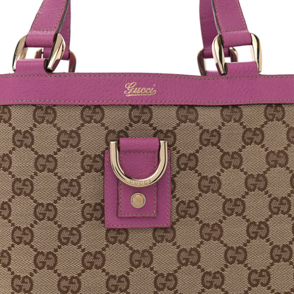 Gucci Monogram Small Abbey Tote Fuchsia 8 of 12