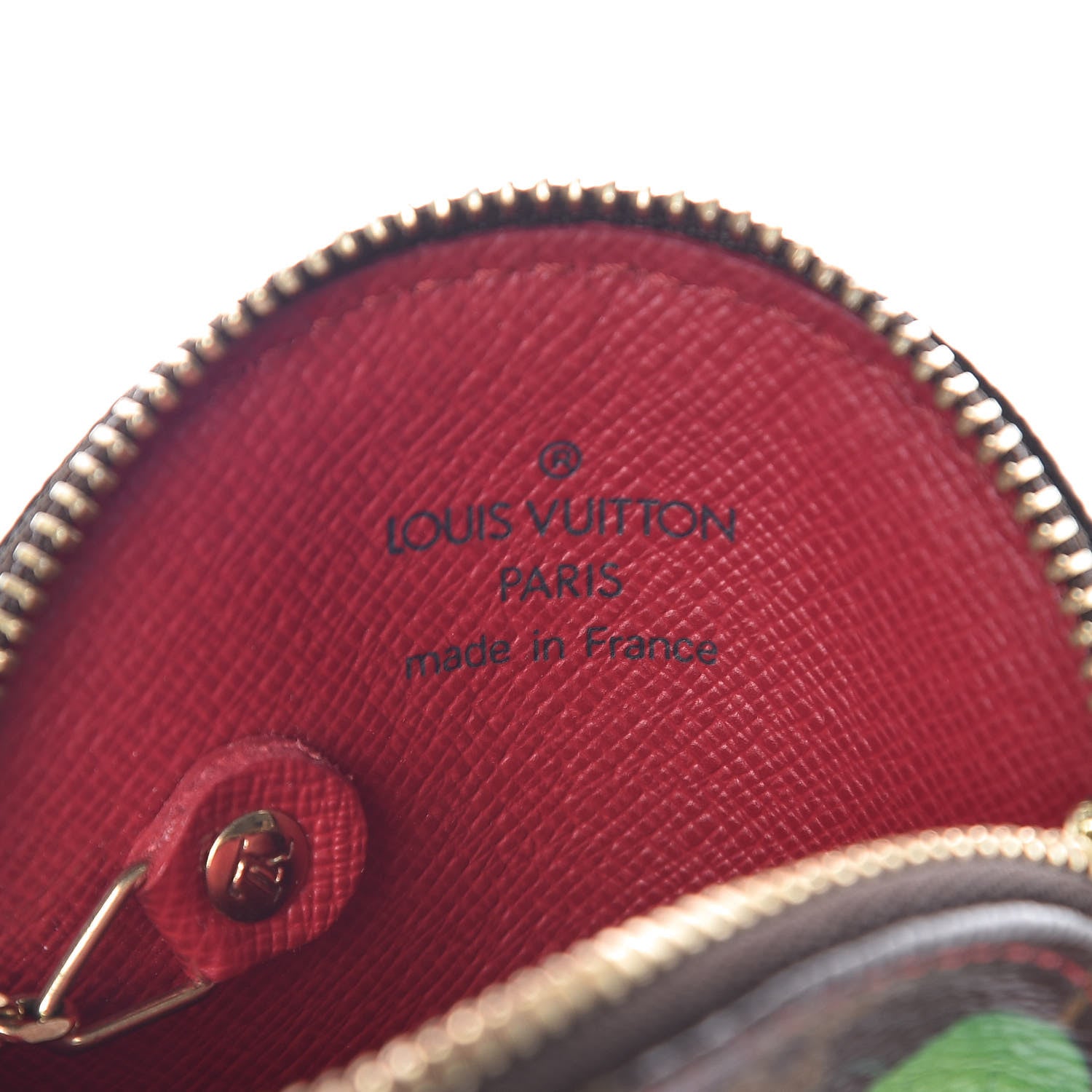 Louis Vuitton Monogram Cerises Round Coin Purse 6 of 8