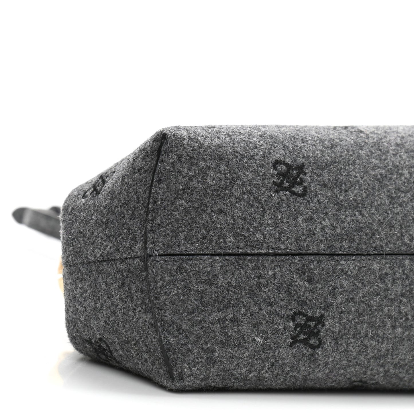 Flannel Karligraphy Embroidered Small Fendi First Grey