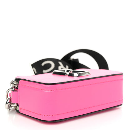 Marc Jacobs Saffiano Small Snapshot Camera Bag Bright Pink 4 of 9