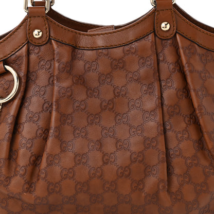 Gucci Guccissima Medium Sukey Tote Brown 8 of 11