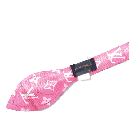 Louis Vuitton Silk Monogram Vuittamins Bandeau 3D Pink 2 of 3