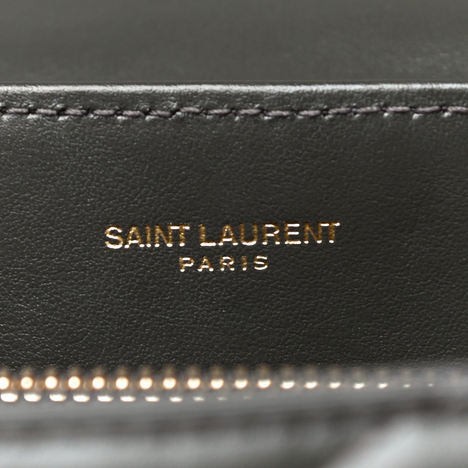 Saint Laurent Calfskin Y Quilted Monogram Small Loulou Chain Satchel Pebble 6 of 12