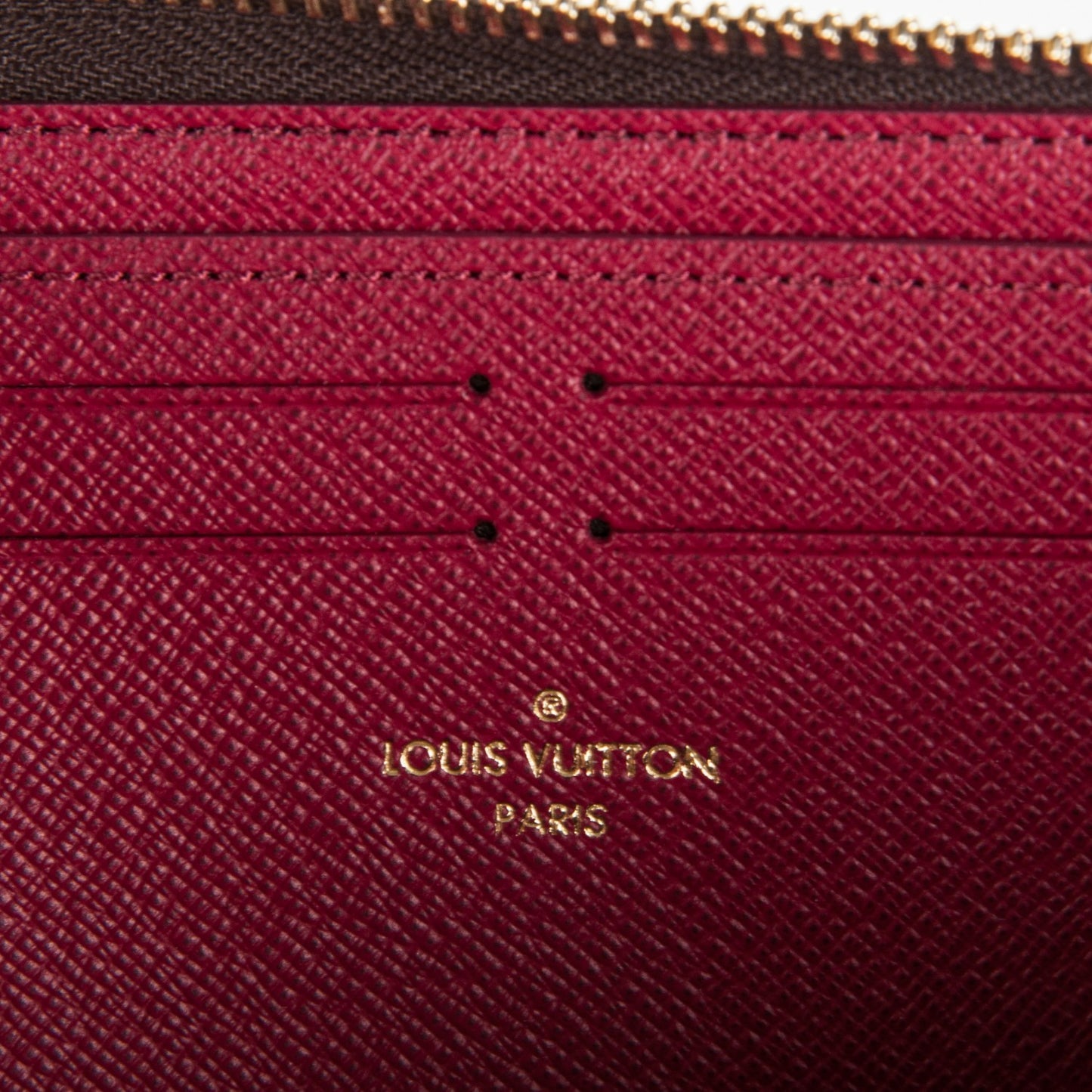 Monogram Clemence Wallet Fuchsia