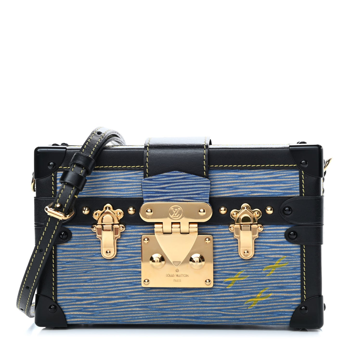 Epi Petite Malle Denim Light