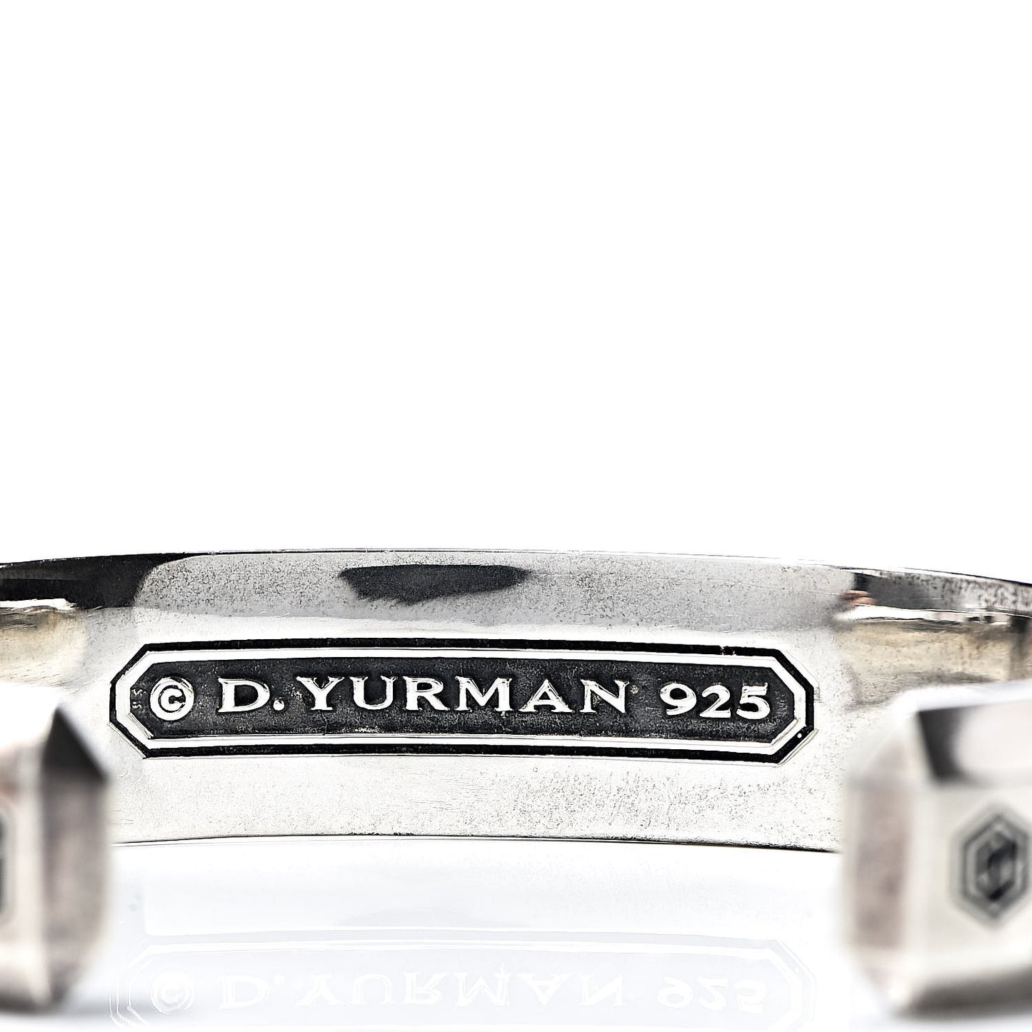 Sterling Silver Forged Carbon Mens Cuff Bracelet