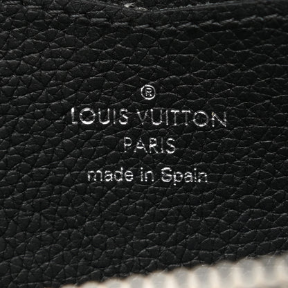 Louis Vuitton Calfskin Zippy Lockme Wallet Black 6 of 8