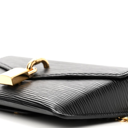 Louis Vuitton Epi Padlock On Strap Black 9 of 10