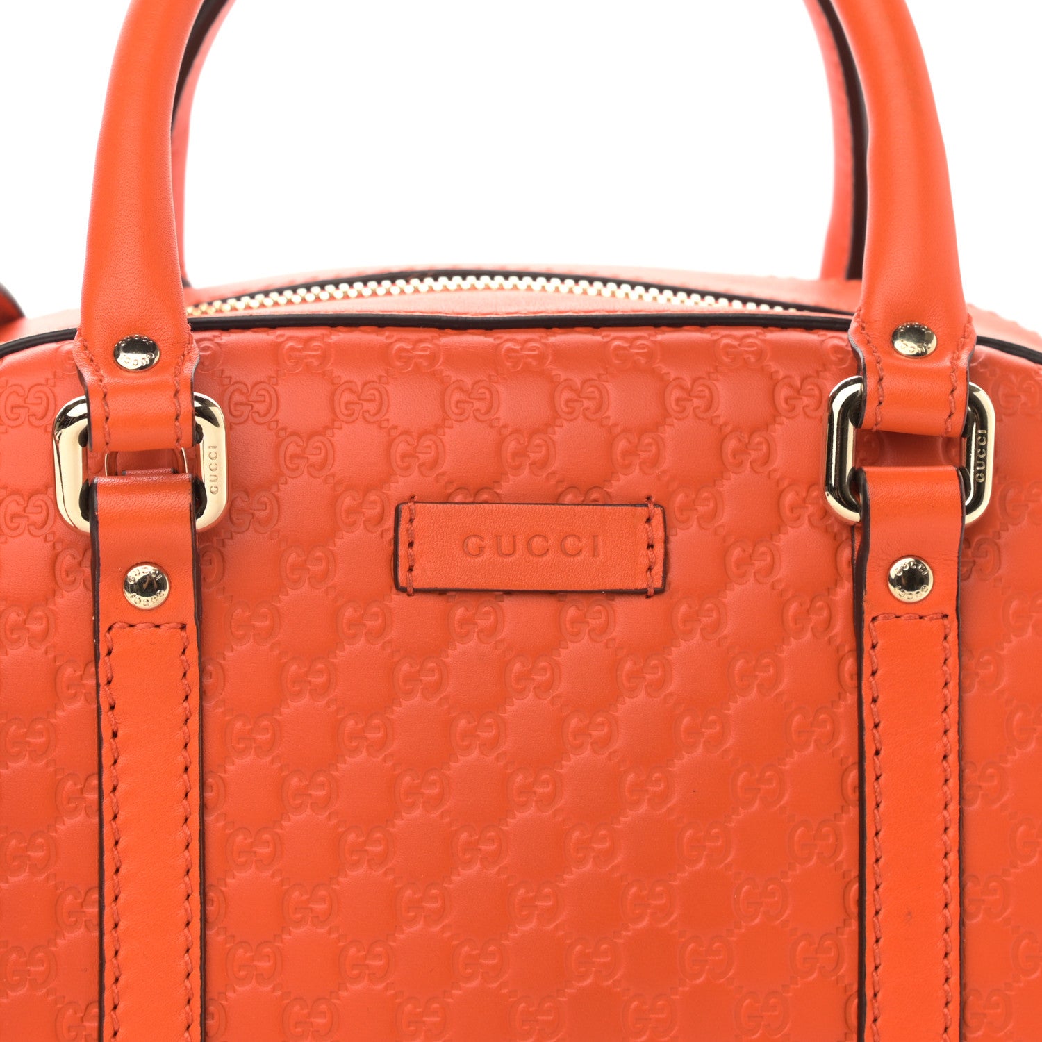 Gucci Soft Microguccissima Small Crossbody Bag Sun Orange 8 of 14