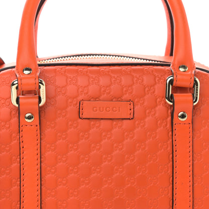 Gucci Soft Microguccissima Small Crossbody Bag Sun Orange 8 of 14
