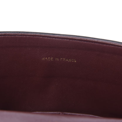 Chanel Lambskin Quilted Medium Double Flap Black 12 of 13