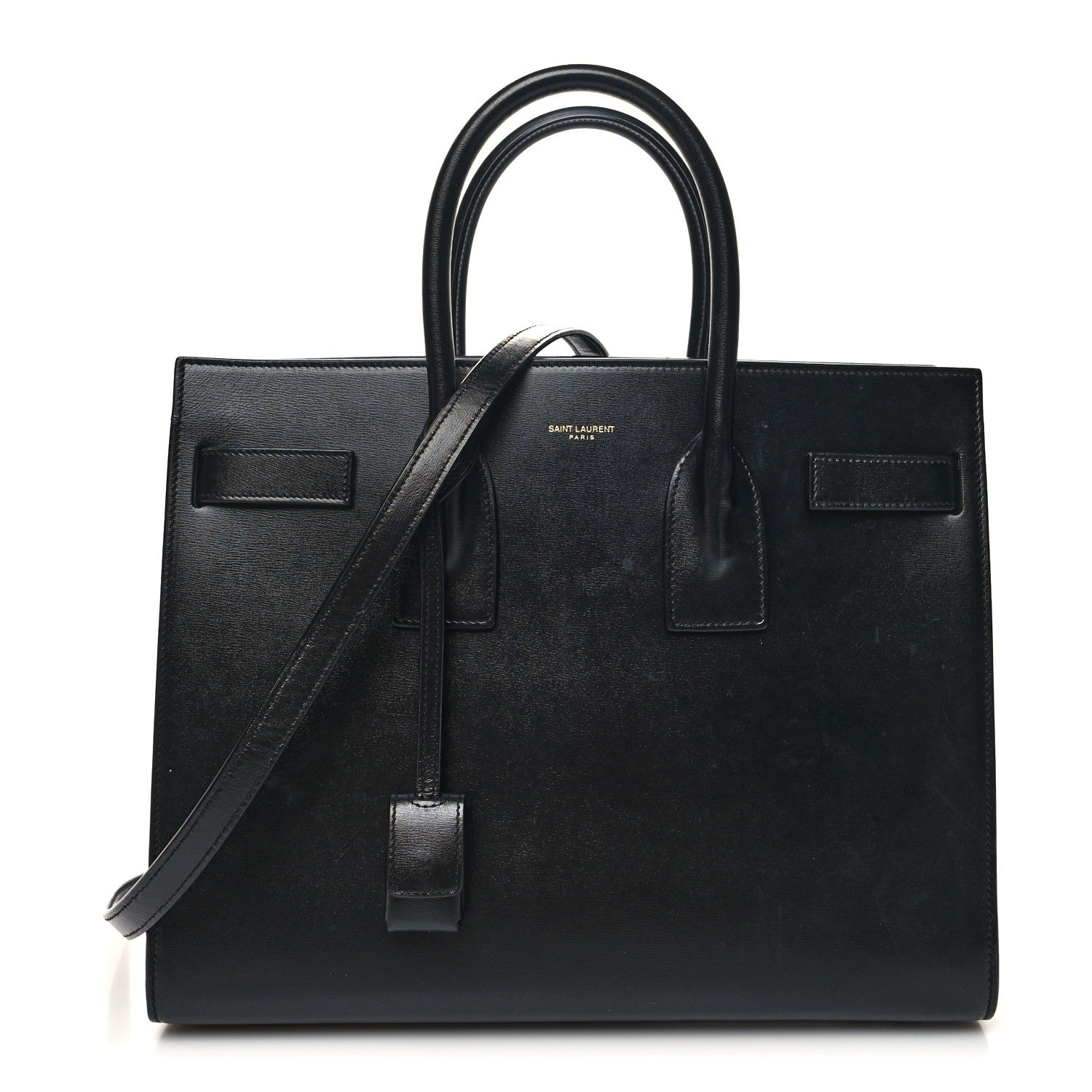 Saint Laurent Calfskin Small Sac De Jour Black 1 of 12
