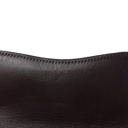 Gucci Guccissima Small Horsebit Chain Clutch Chocolate 7 of 12
