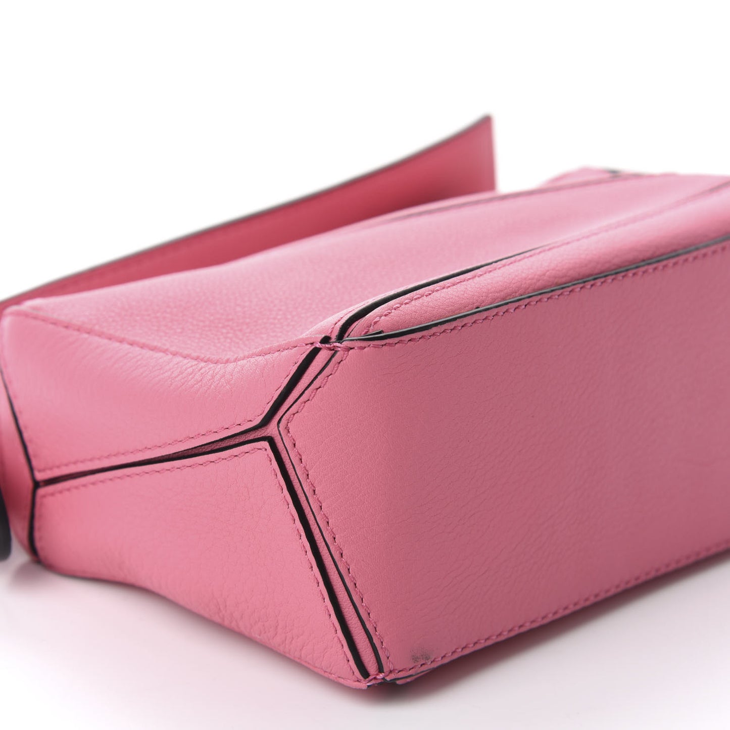 Calfskin Mini Puzzle Bag Wild Rose