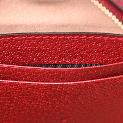 Gucci GG Supreme Monogram Web Flora Mini Ophidia Round Backpack Red 7 of 10