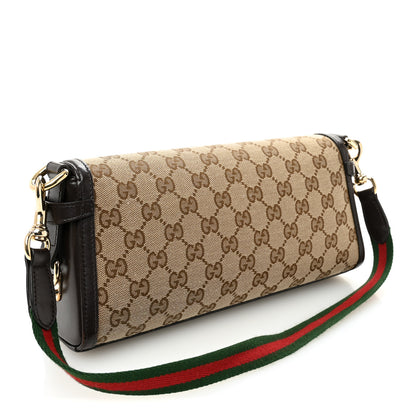 Gucci GG Monogram Small Luce Shoulder Bag Beige Ebony 3 of 10