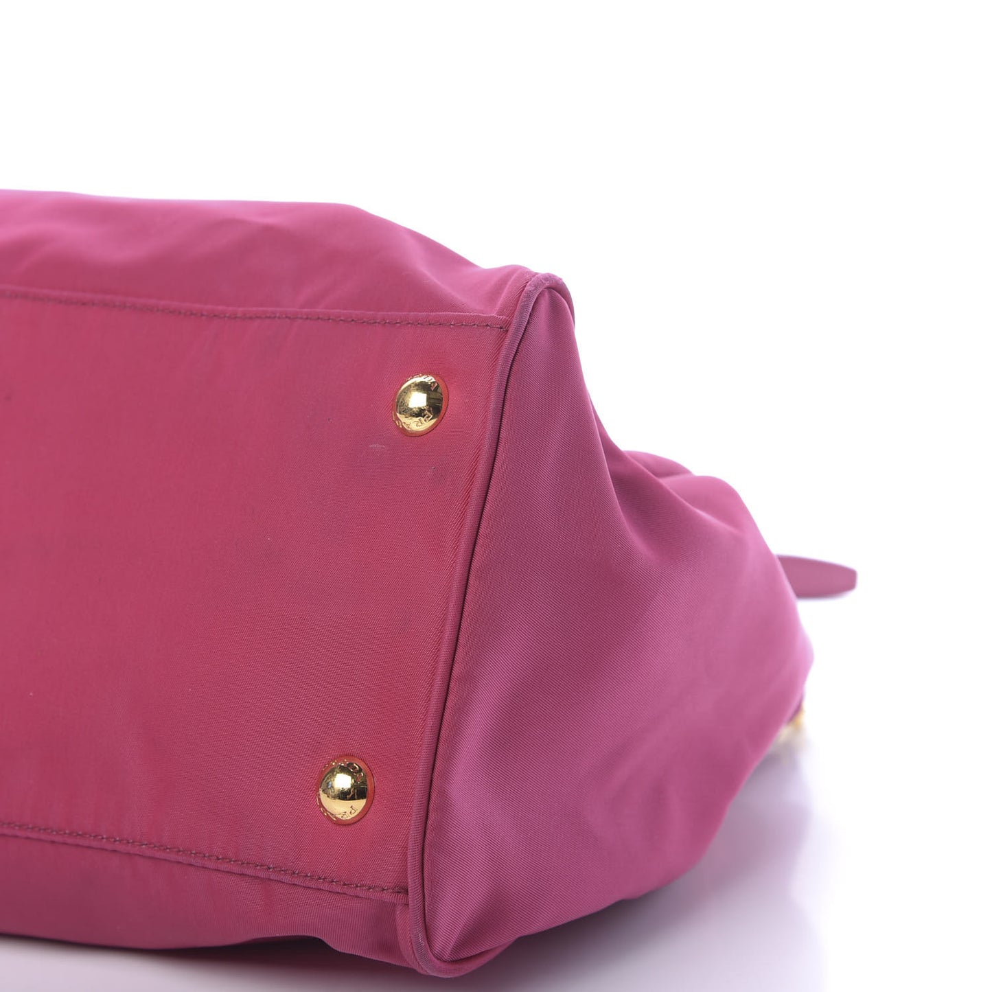 Tessuto Nylon Saffiano Tote Ibisco