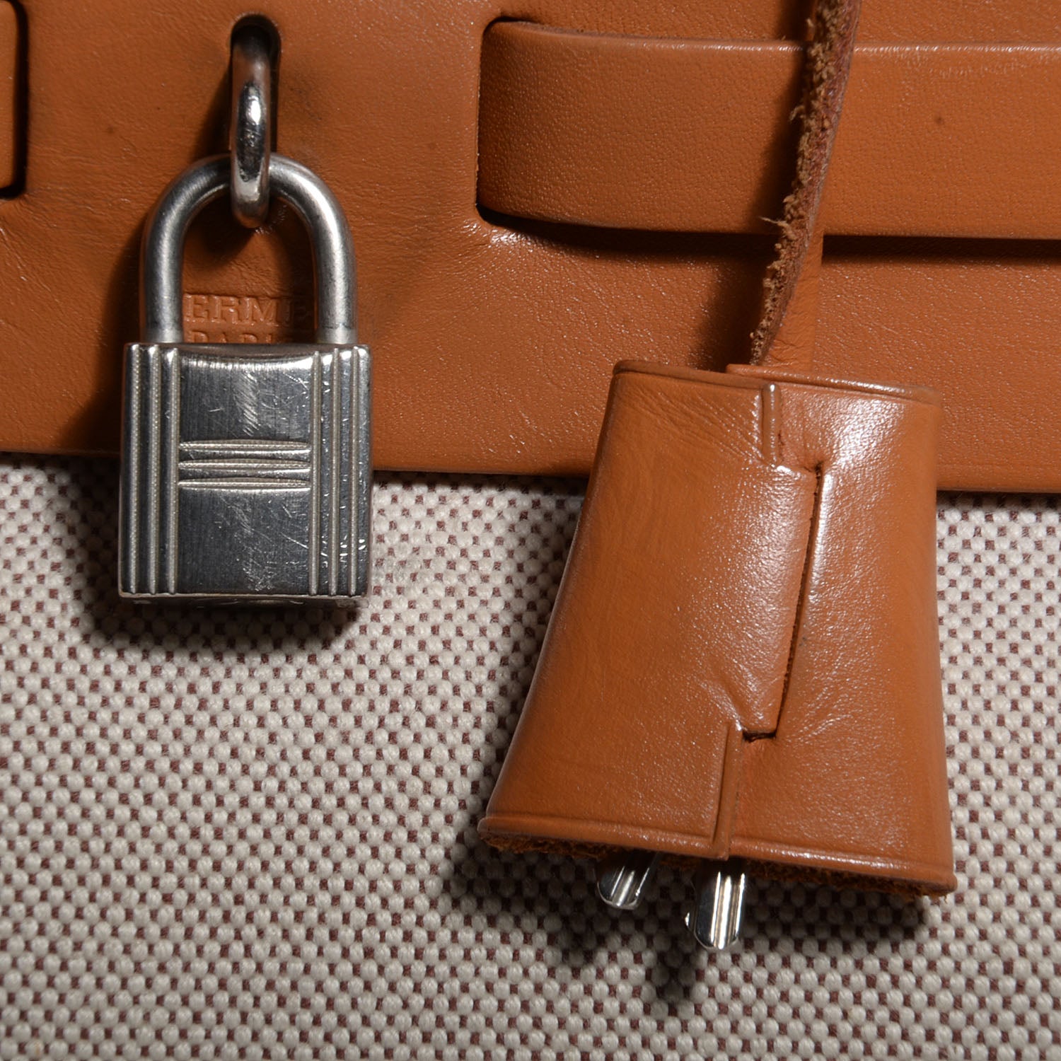 Hermes Toile Herbag PM 30 Black and Natural 9 of 14