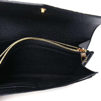 Louis Vuitton Empreinte Sarah Wallet NM Black 5 of 8