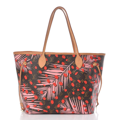 Louis Vuitton Monogram Jungle Dots Neo Neverfull MM Sugar Pink Poppy 3 of 11