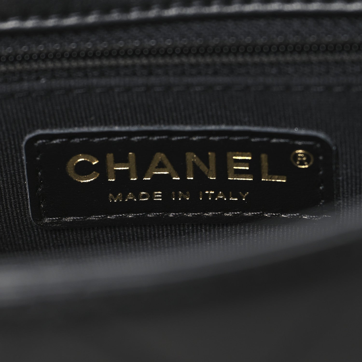 Chanel Calfskin Stitched Chain Flap Black 6 of 11
