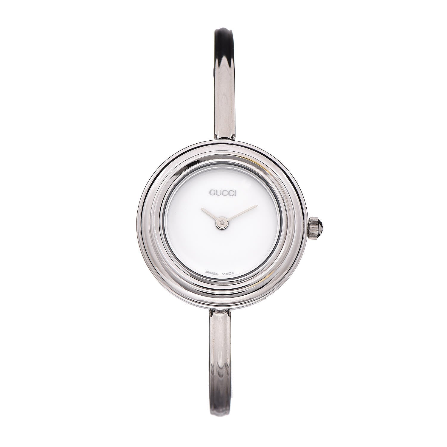 Gucci Stainless Steel 26mm Interchangeable Bezel Quartz Watch 1 of 8