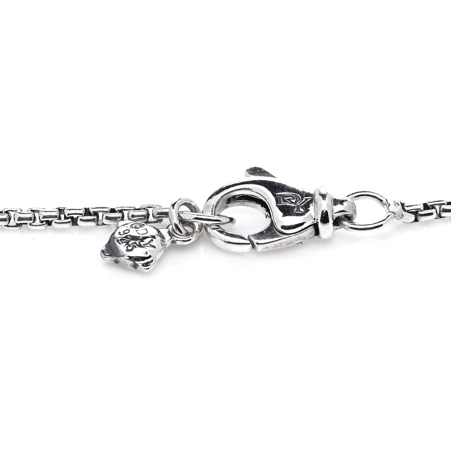 Sterling Silver Diamond 10mm Labyrinth Pendant Necklace