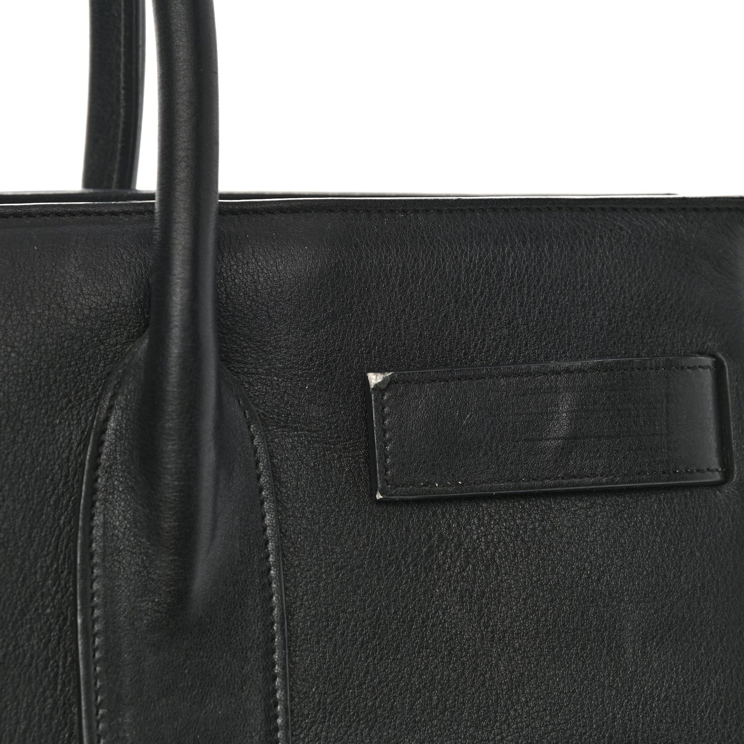 Saint Laurent Calfskin Large Sac De Jour Carryall Black 10 of 12
