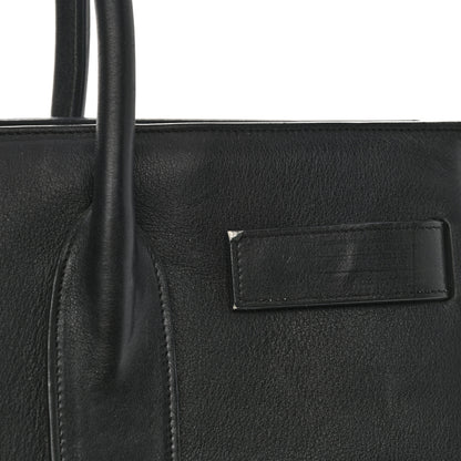 Saint Laurent Calfskin Large Sac De Jour Carryall Black 10 of 12
