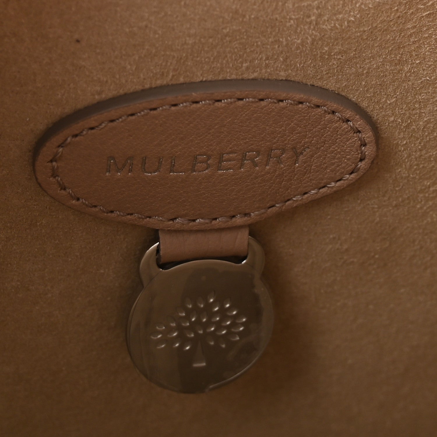 Mulberry Heavy Grain Calfskin Bayswater Putty 6 of 9
