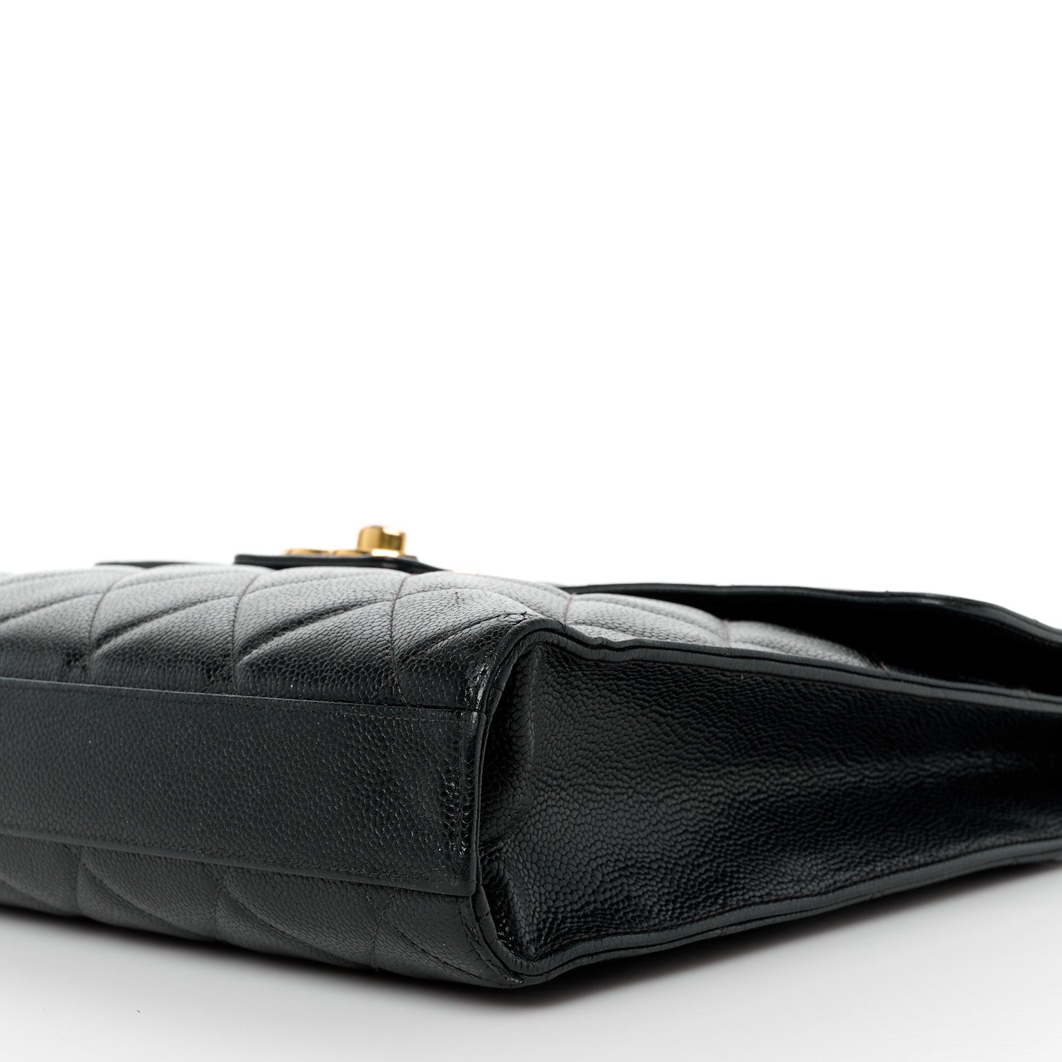 Chanel Caviar Quilted Briefcase Laptop Bag Black 12 of 12