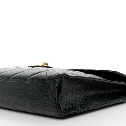 Chanel Caviar Quilted Briefcase Laptop Bag Black 12 of 12