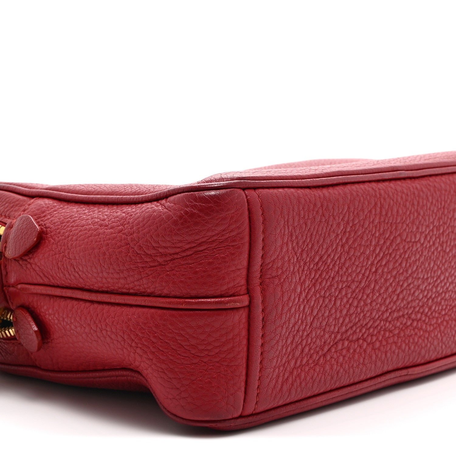 Prada Vitello Phenix Camera Bag Rosso 9 of 10