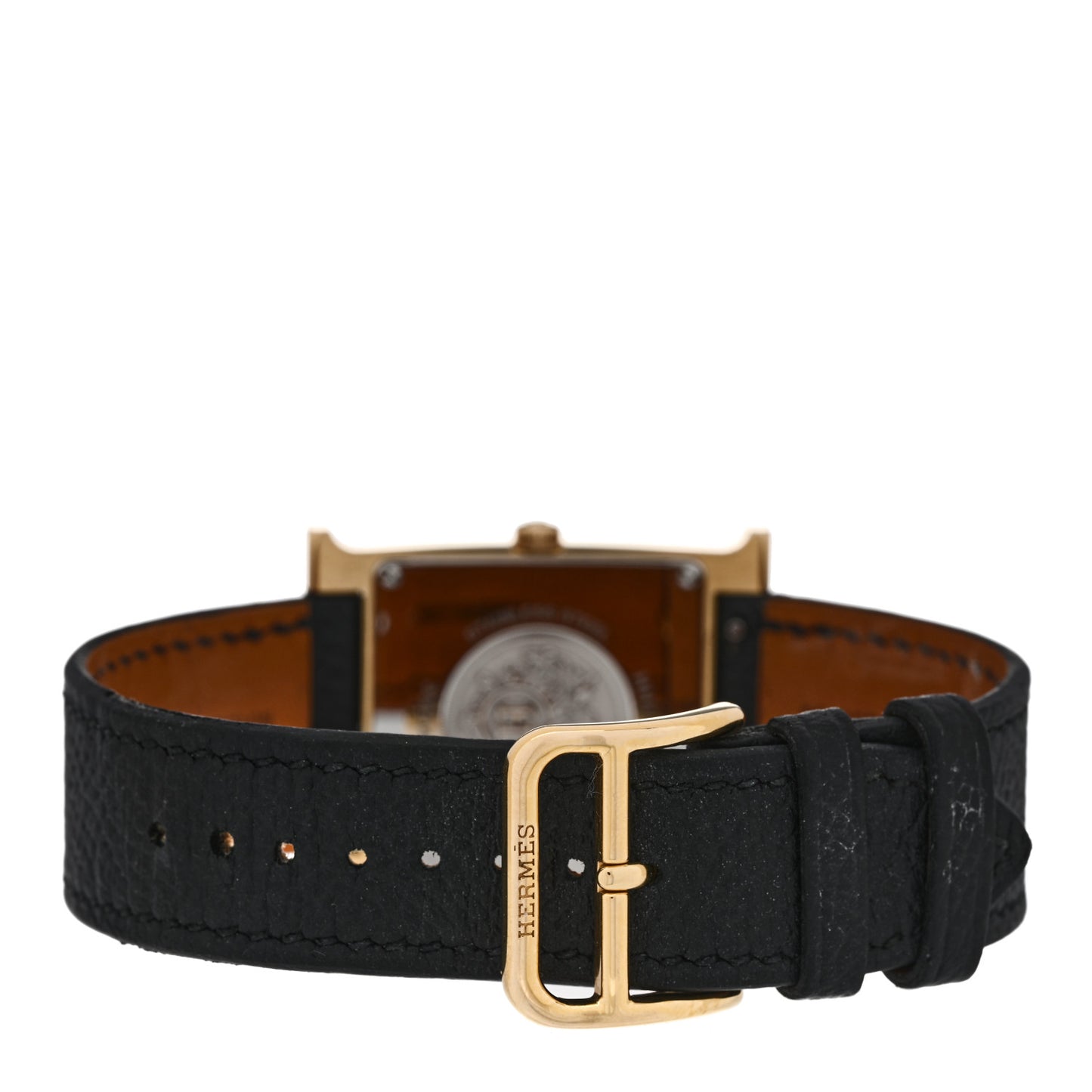 Stainless Steel Epsom 26mm Heure H Hour Quartz Watch Noir