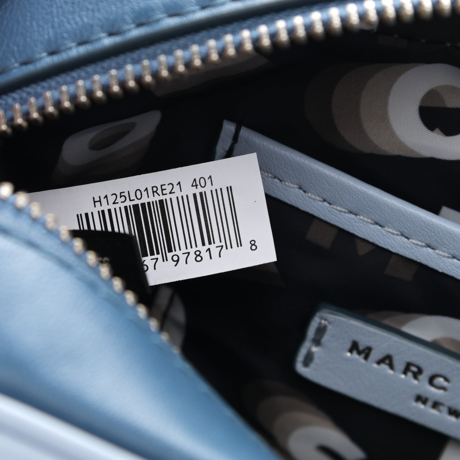 Marc Jacobs Calfskin Signet Flash Camera Bag Blue 6 of 10